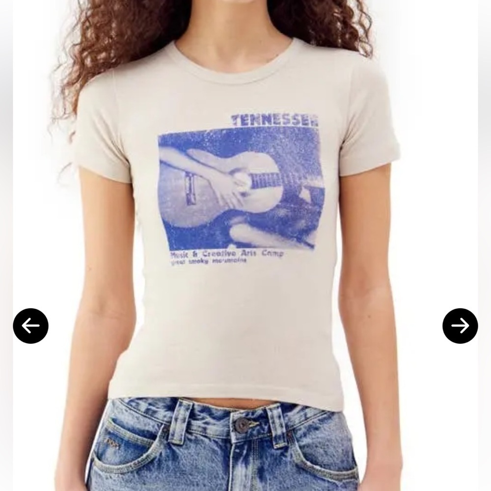 BDG URBAN OUTFITTERS Tennessee baby Graphic T-Shirt size small